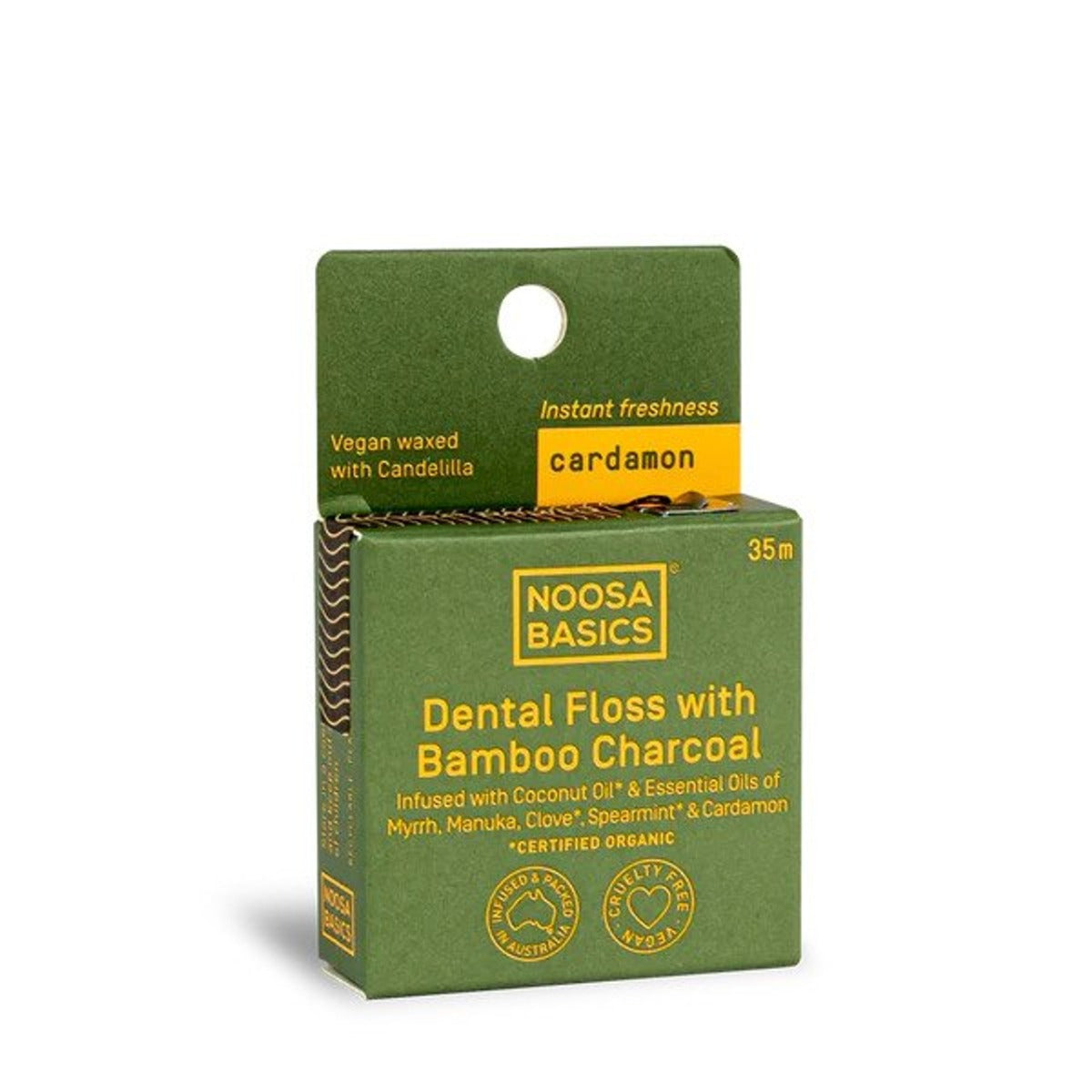 Floss Charcoal Cardamon 35m