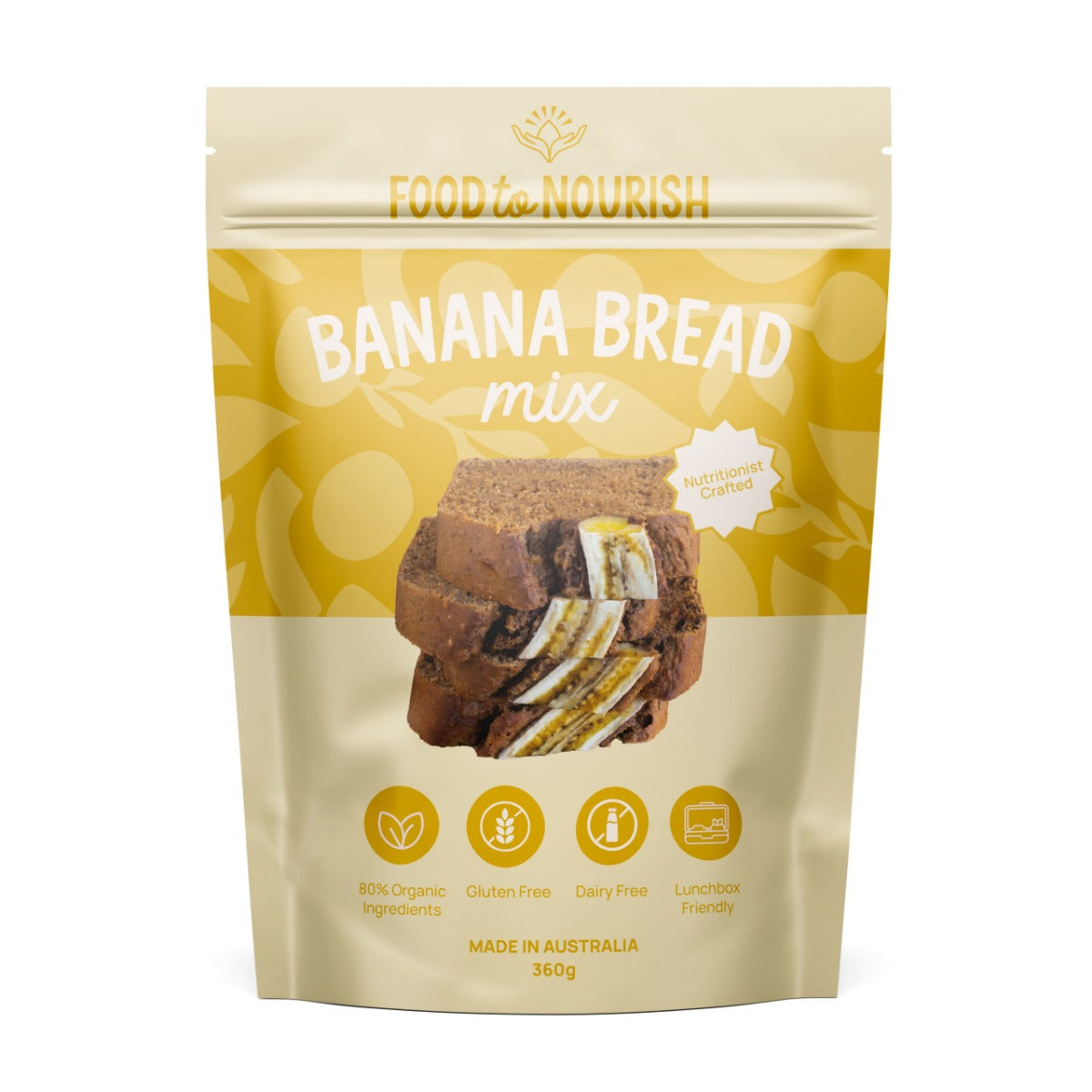 Food To Nourish Banana Bread Mix 360g