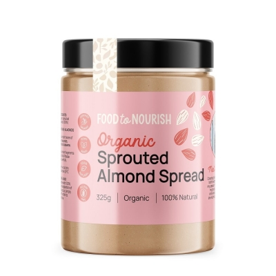 Food To Nourish Spread Sprouted Almond 325g
