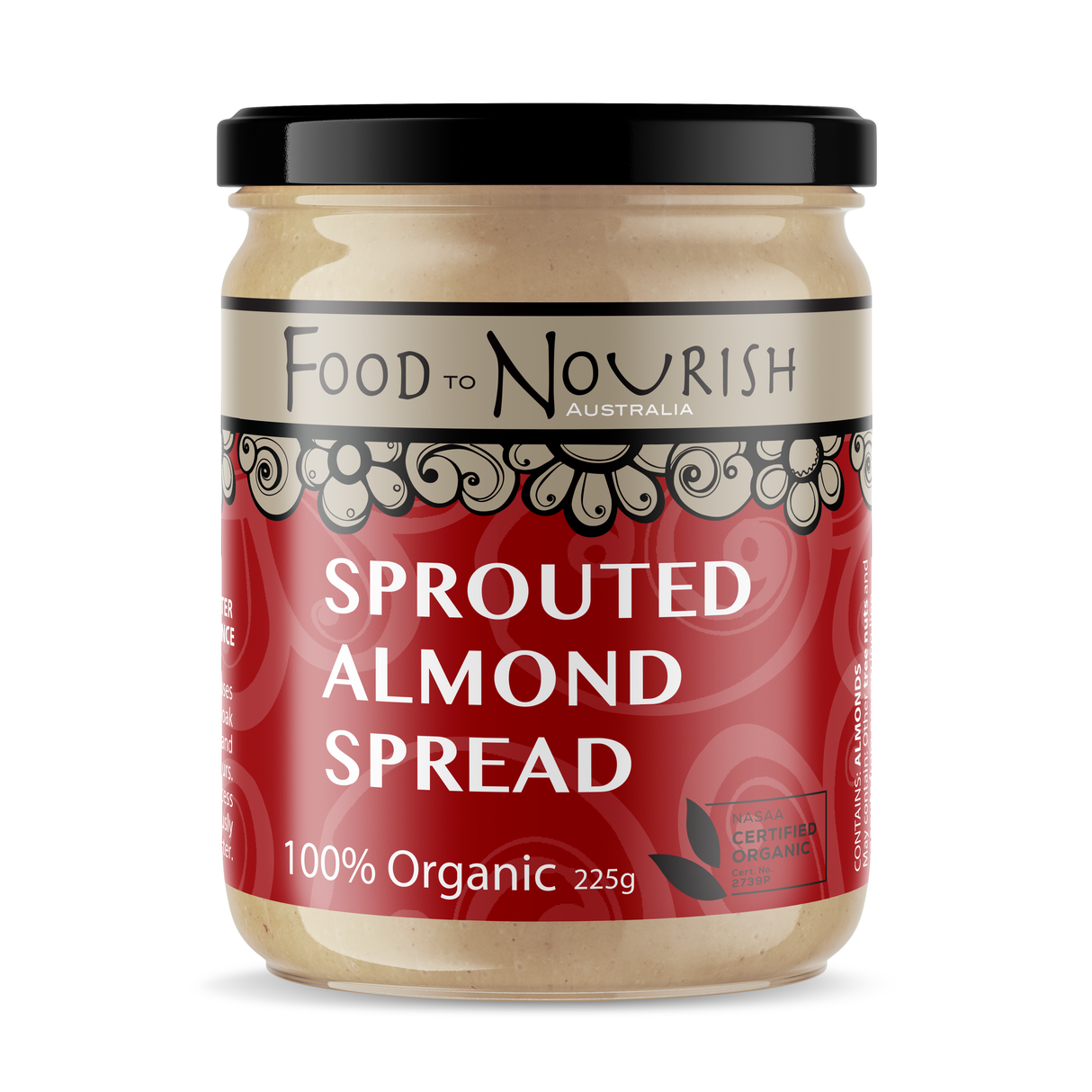 Food To Nourish Sprouted Almond Spread 225g
