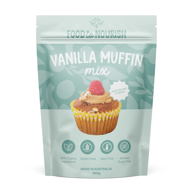 Food To Nourish Vanilla Muffin Mix 360g