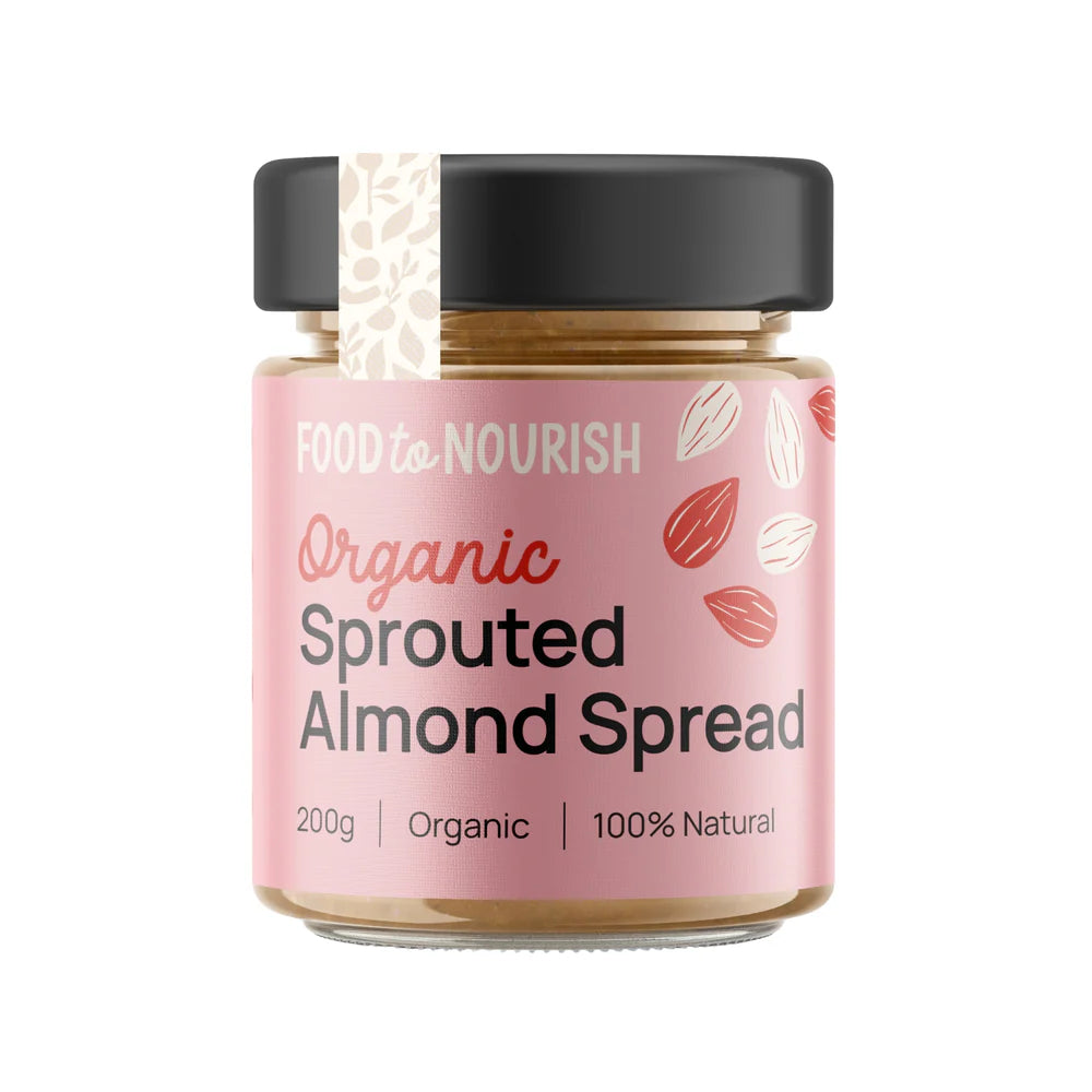 Food To Nourish Organic Sprouted Almond Spread 200g