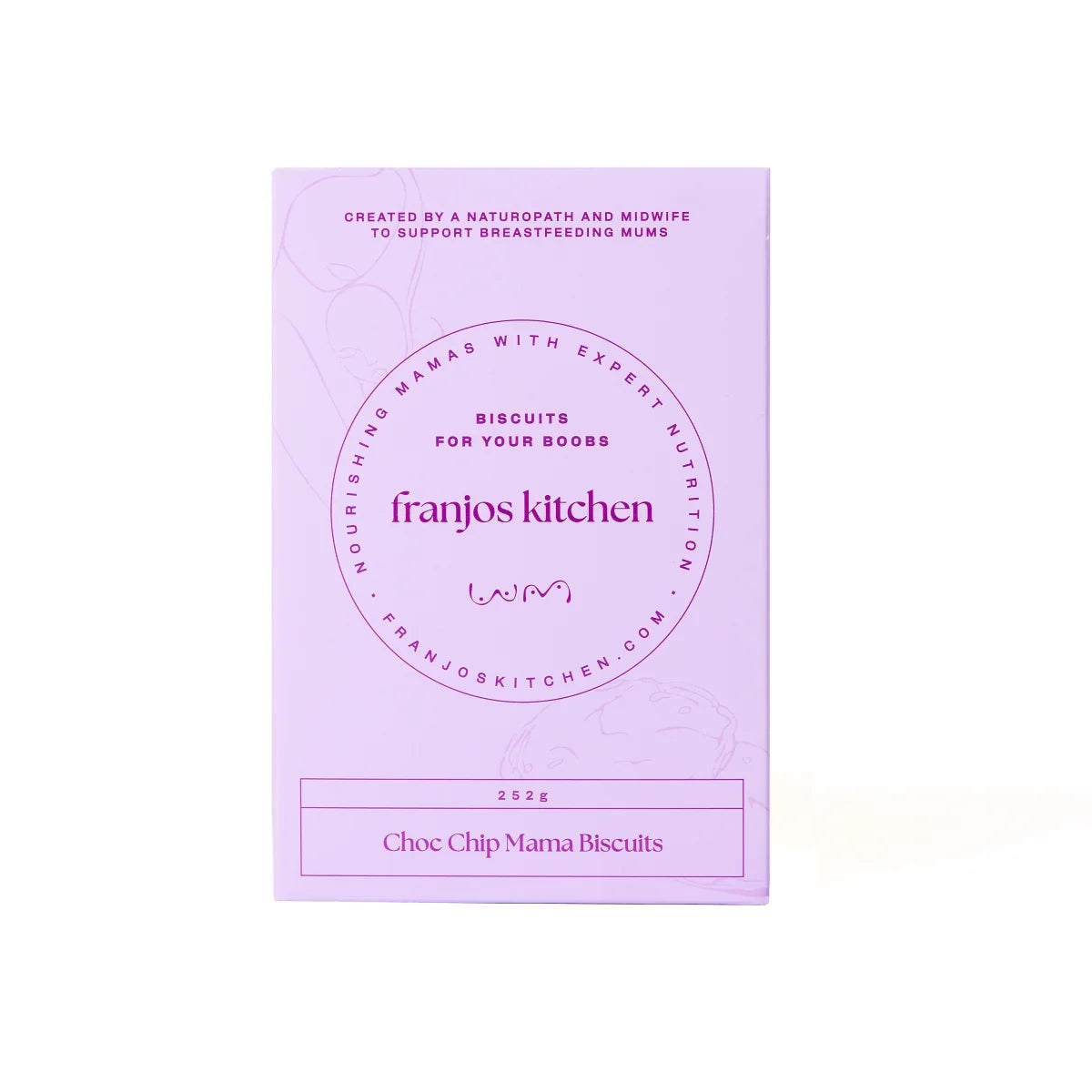 Franjos Kitchen Choc Chip Mama Biscuits 250g