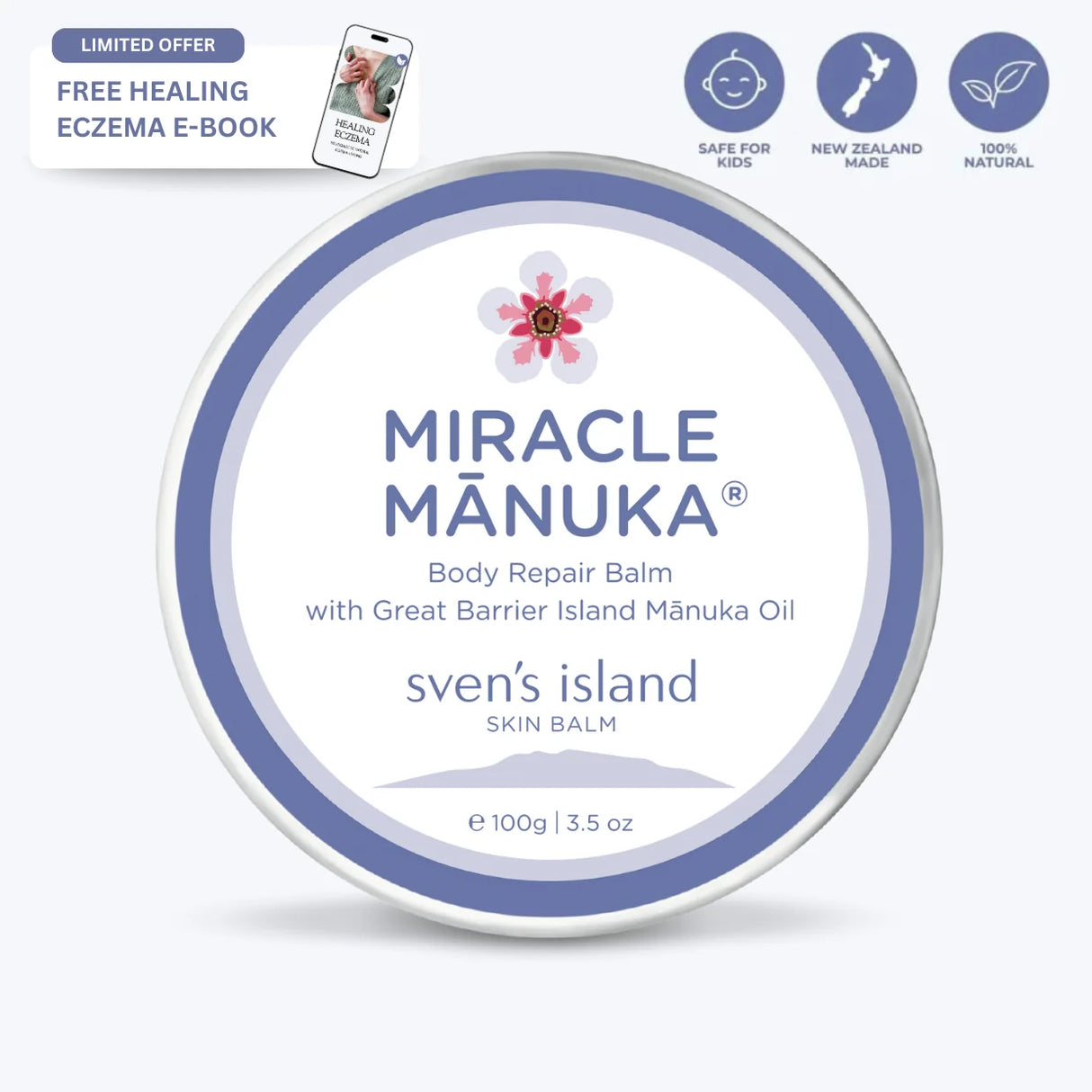 Sven's Island Miracle Manuka - Skin Repair Ointment 100g 100g