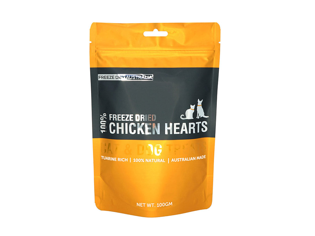Freeze Dry Australia Chicken Heart 100g