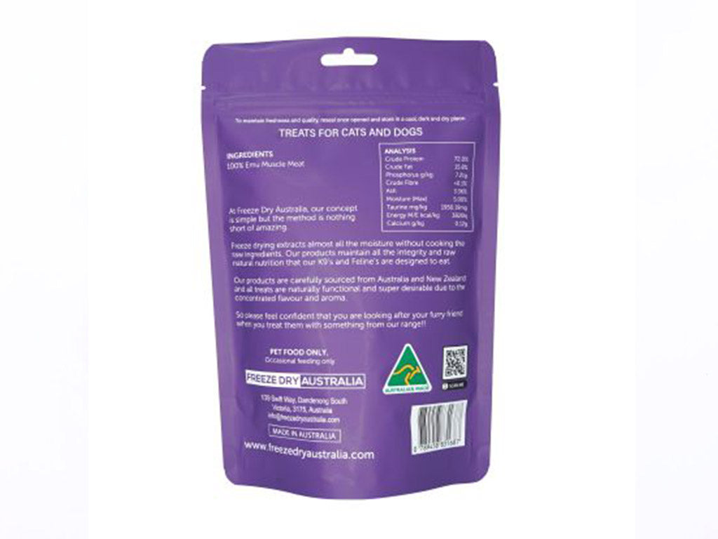 Freeze Dry Australia Emu Cookie 70G