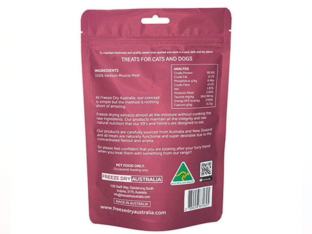 Freeze Dry Australia Venison Cookie 100g