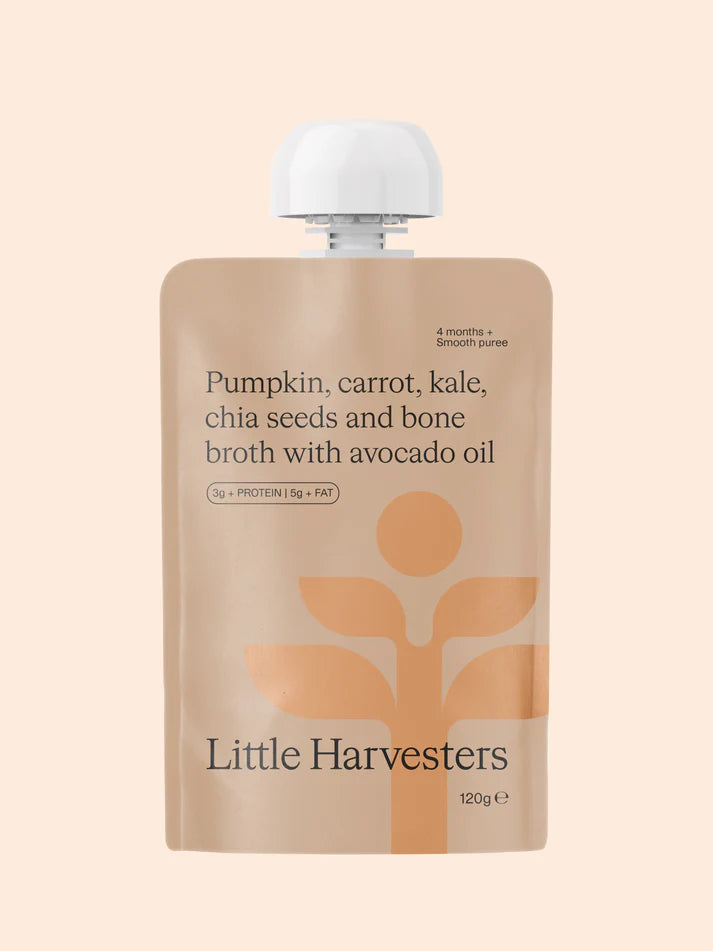 Little Harvesters Pumpkin, Carrot, Kale 120G