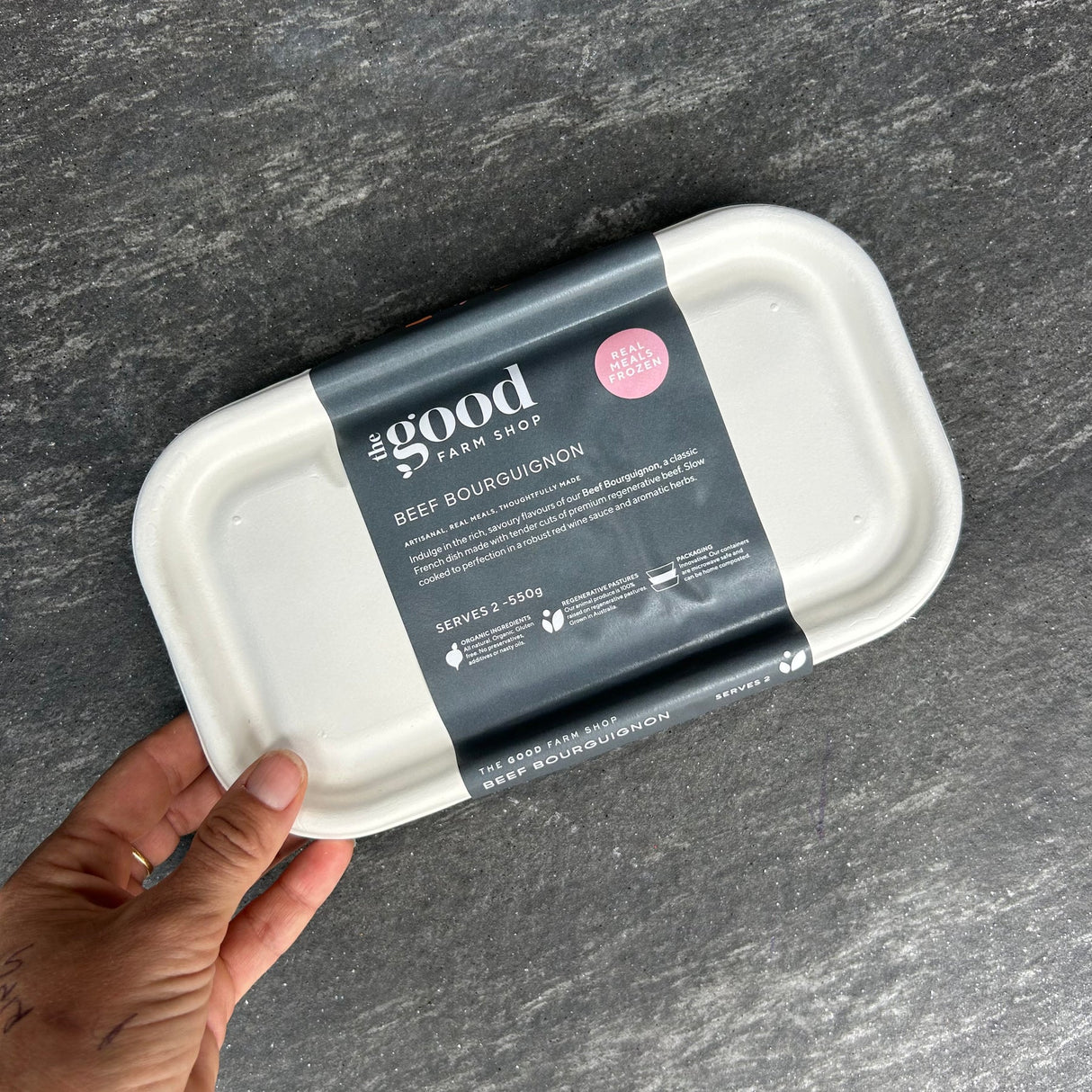 The Good Farm Shop Beef Bourguignon 550g