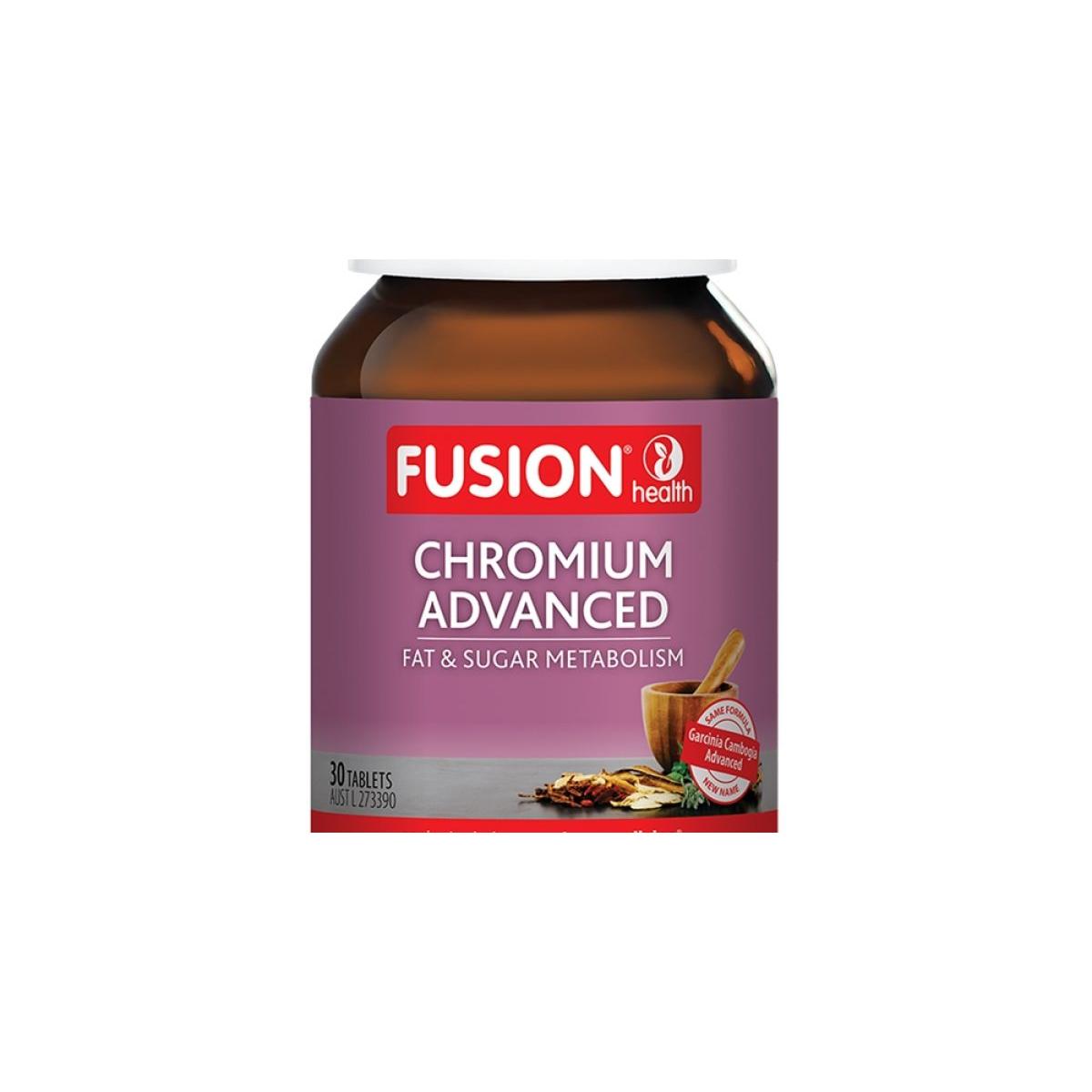 Fusion Health Chromium Advanced 30 Tablets