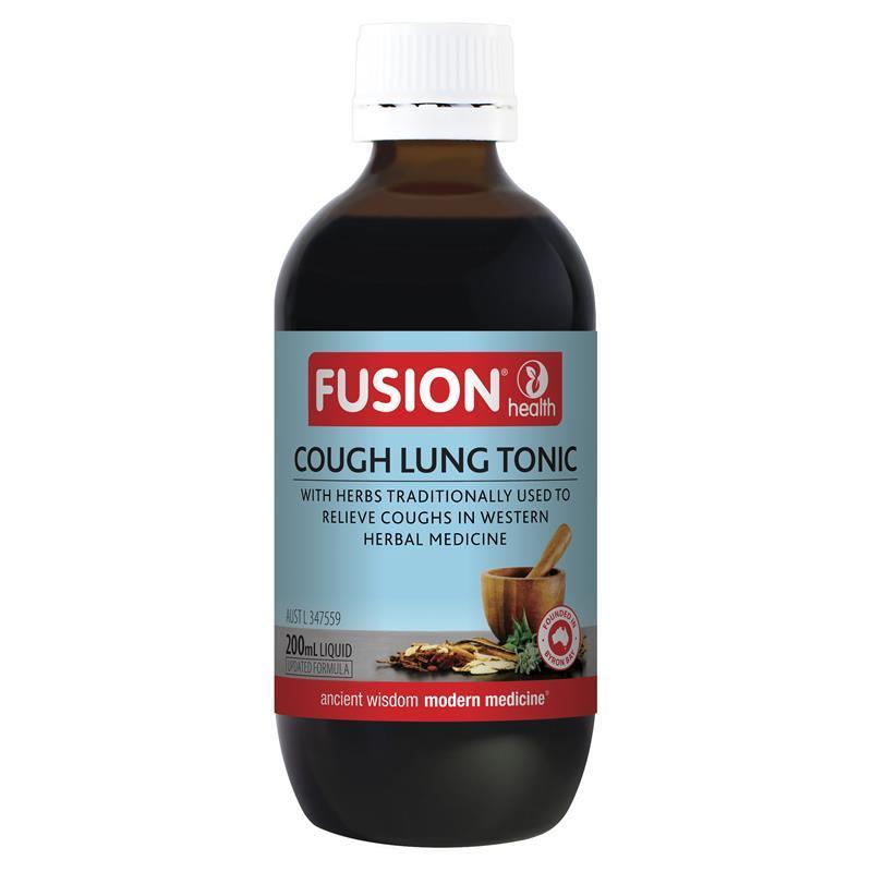 Fusion Health Cough Lung Tonic Liquid 200ml