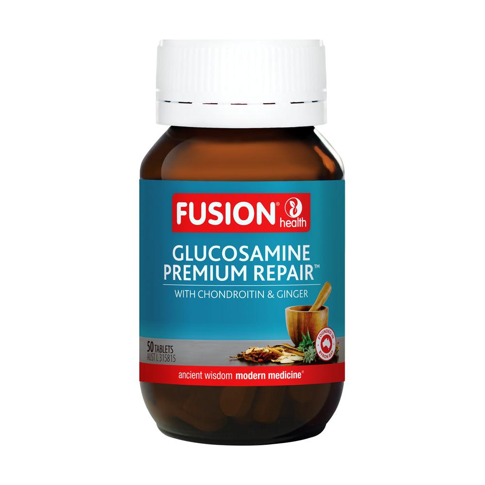 Fusion Health Glucosamine Premium Repair 50 Tablets