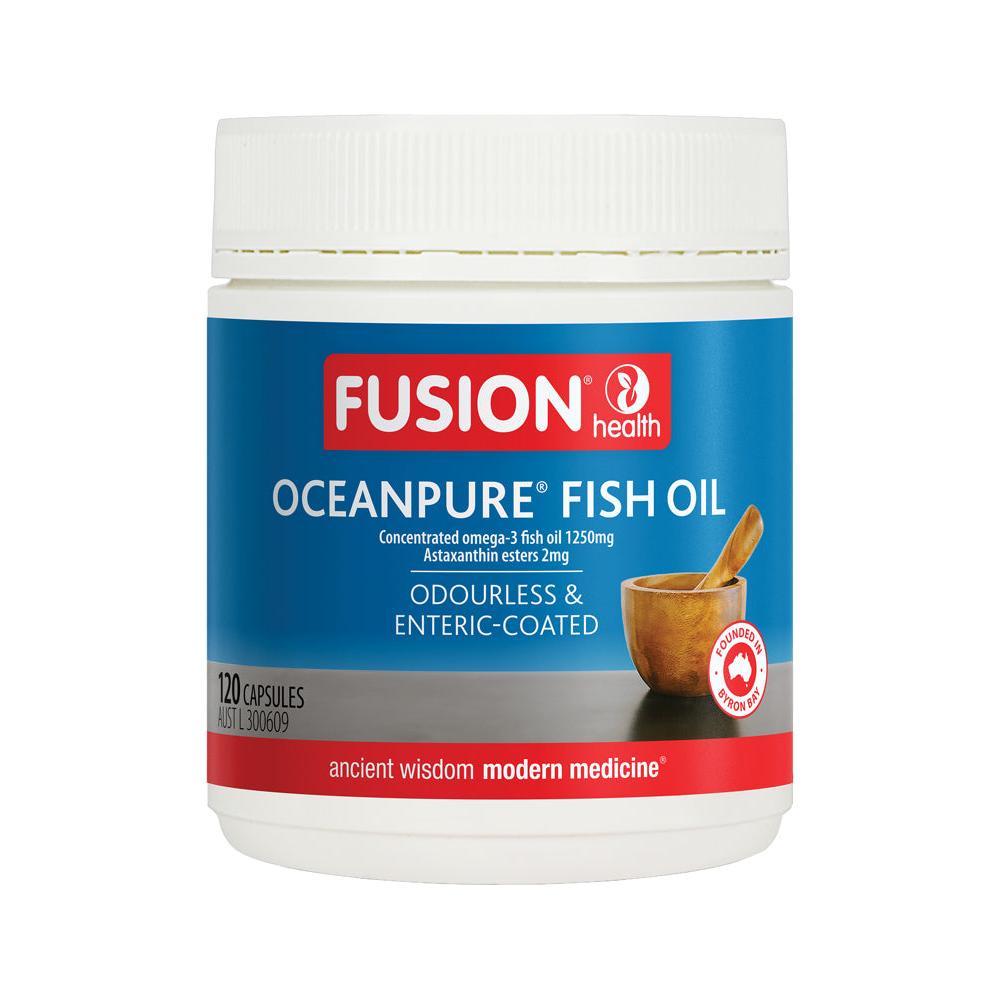 Fusion Health OceanPure Fish Oil 120 Capsules