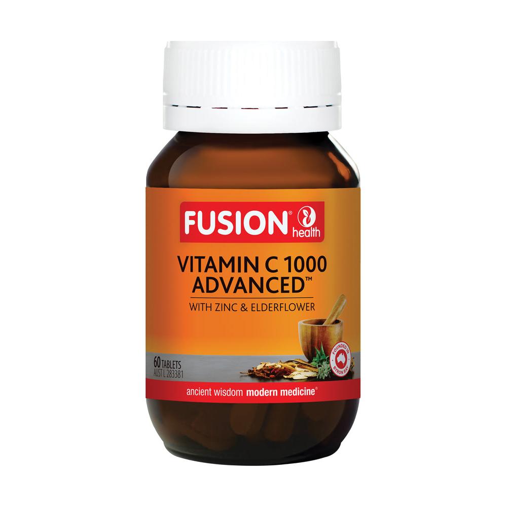 Fusion Health Vitamin C Advanced 1000 Chewable 60 Tablets
