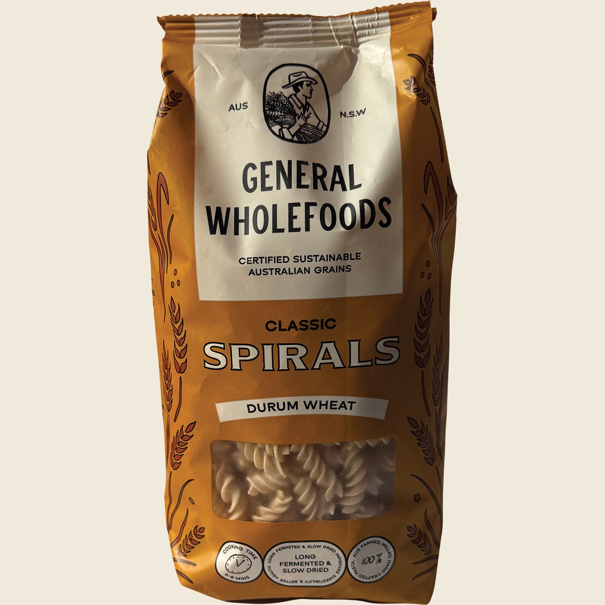 General Wholefoods Sourdough Pasta Spirals 400g