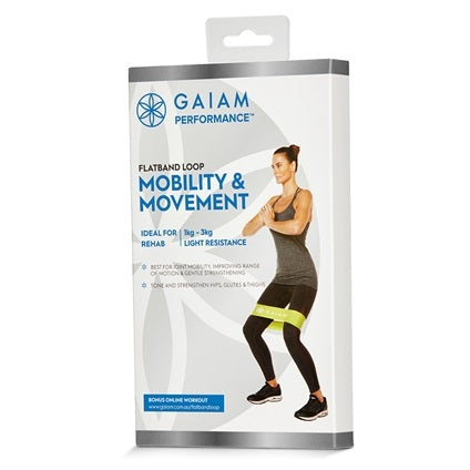 Gaiam Flatband Loop Mobility Movement x1