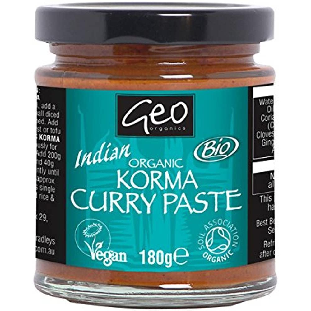 Geo Organics Korma Curry Paste 180g