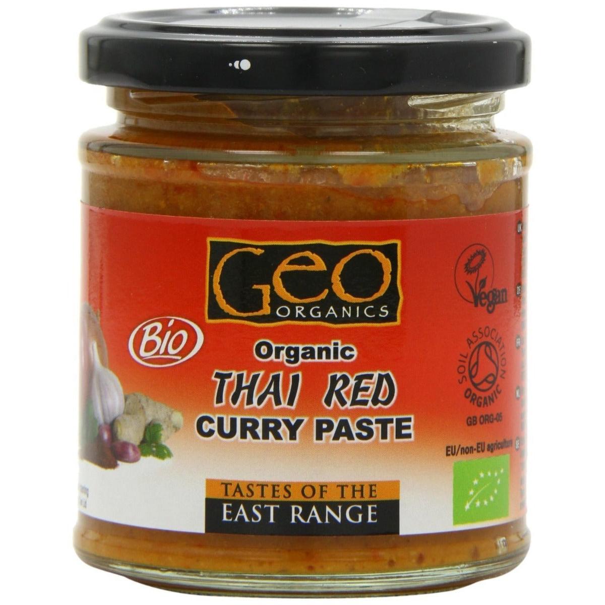Geo Organics Red Curry Paste 180g