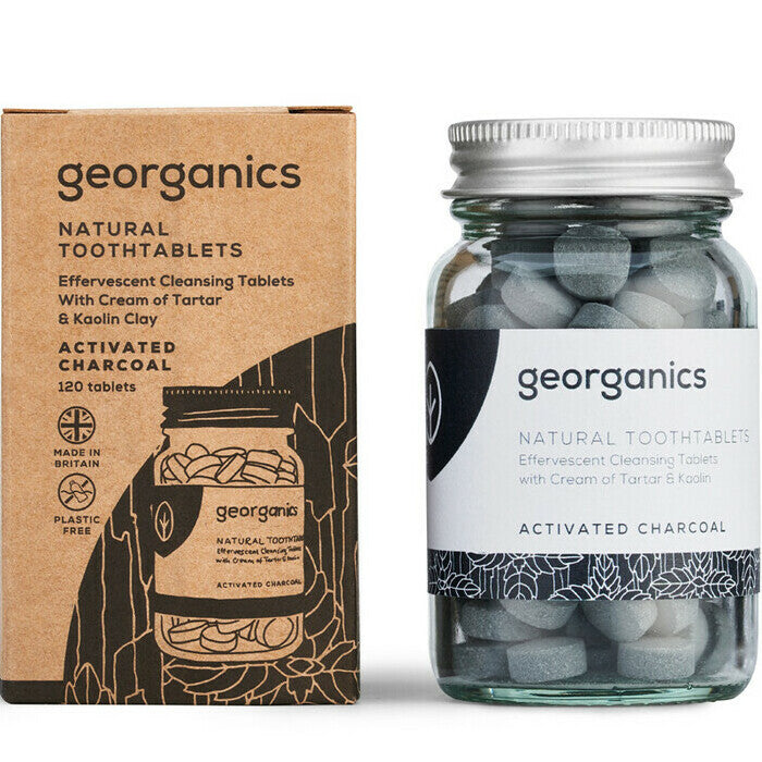 Georganics Tablets Activated Charcoal tablets