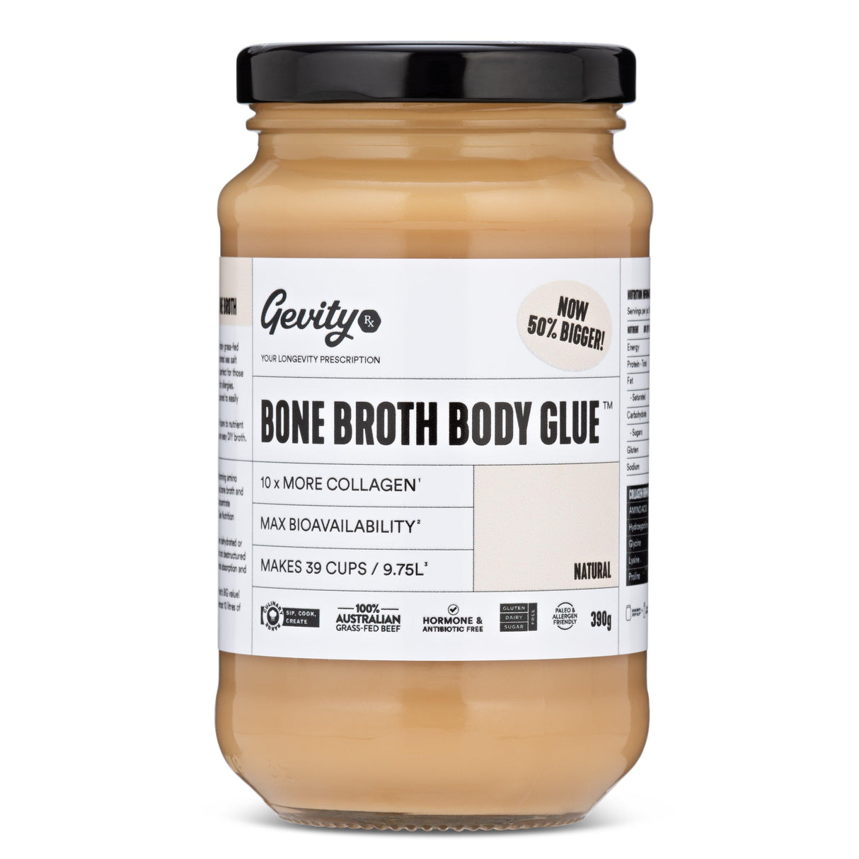 Gevity RX Bone Broth Body Glue Natural 260g
