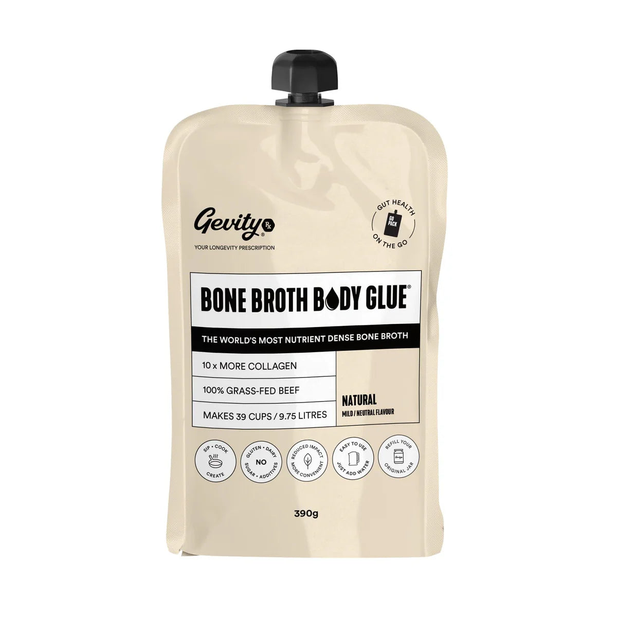 Gevity RX Natural Bone Broth Body Glue 375g