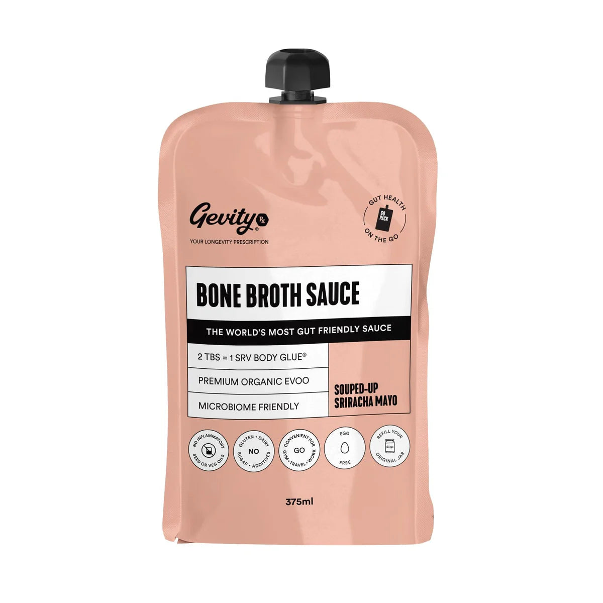 Gevity RX Souped-Up Sriracha Mayo 375ml