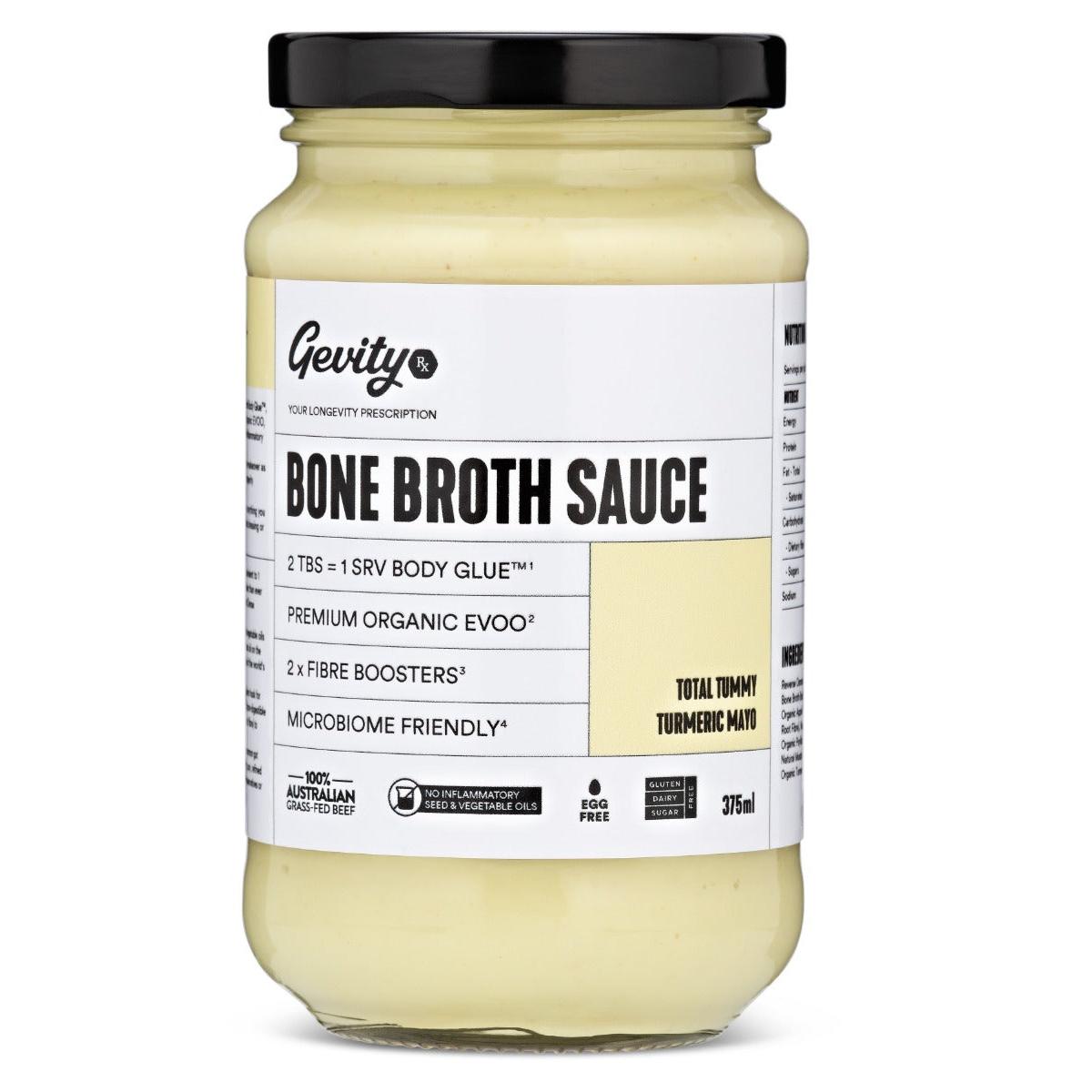 Gevity RX Total Tummy Mayo Bone Broth Sauce 375ml