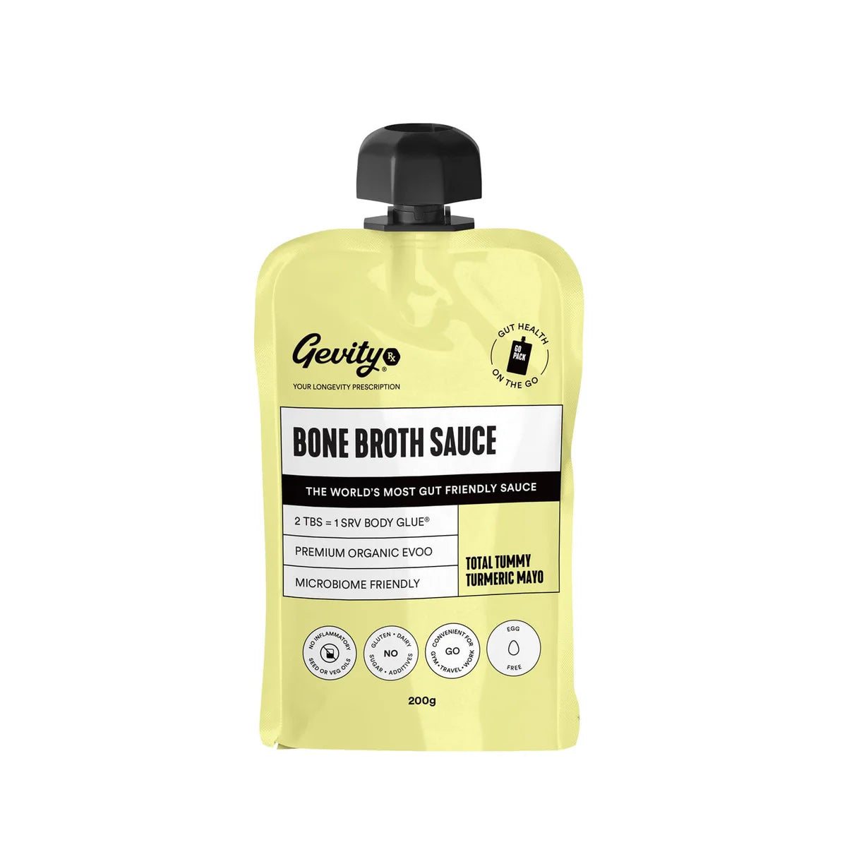 Gevity RX Total Tummy Turmeric Mayo 200g