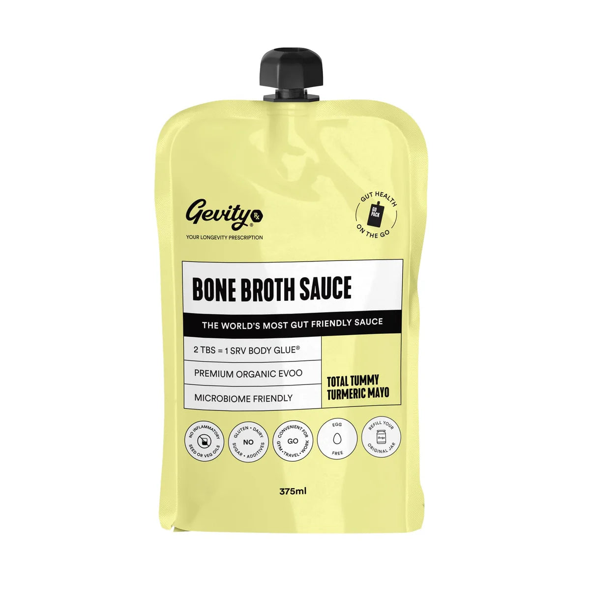 Gevity RX Total Tummy Turmeric Mayo 375ml