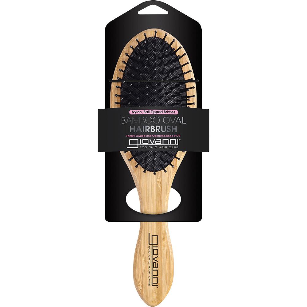 Giovanni Hair Brush Oval Nylon, BallTipped Bristles 1