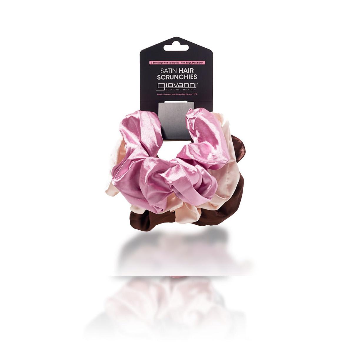 Giovanni Hair Scrunchies X3 (P,b,db)