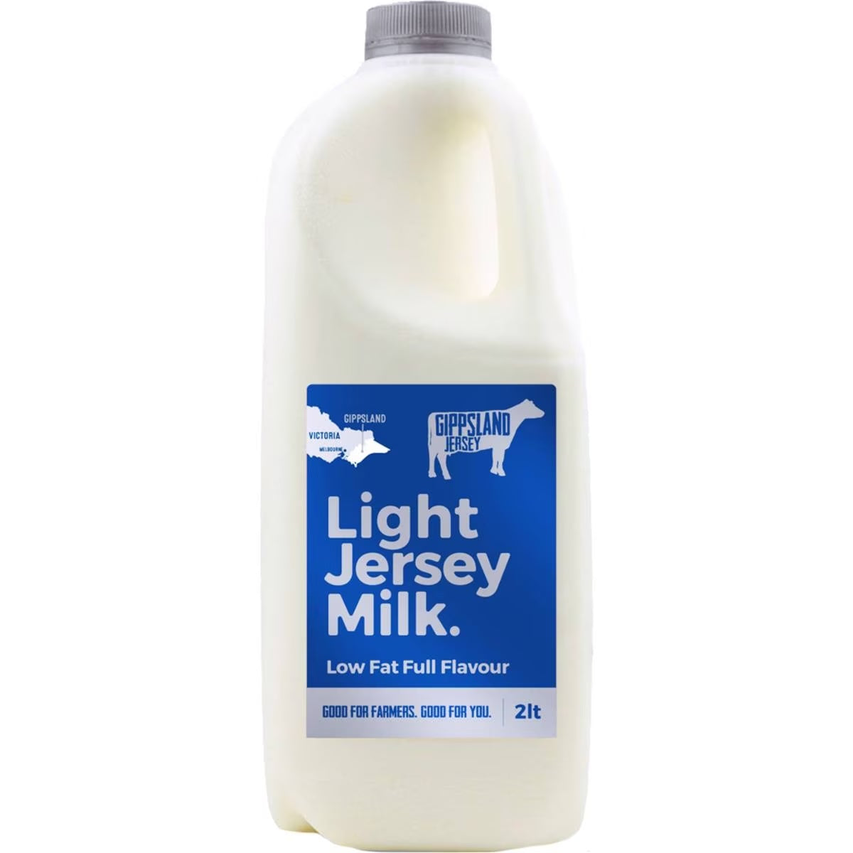Gippsland Jersey Low Fat Light Jersey Milk 2L
