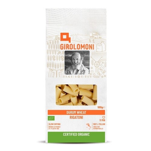Girolomoni Wheat Semolina Pasta Rigatoni 500g