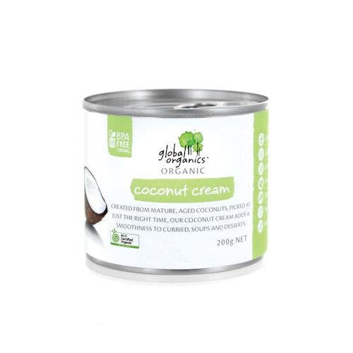 Global Organics Coconut Cream Single 200g