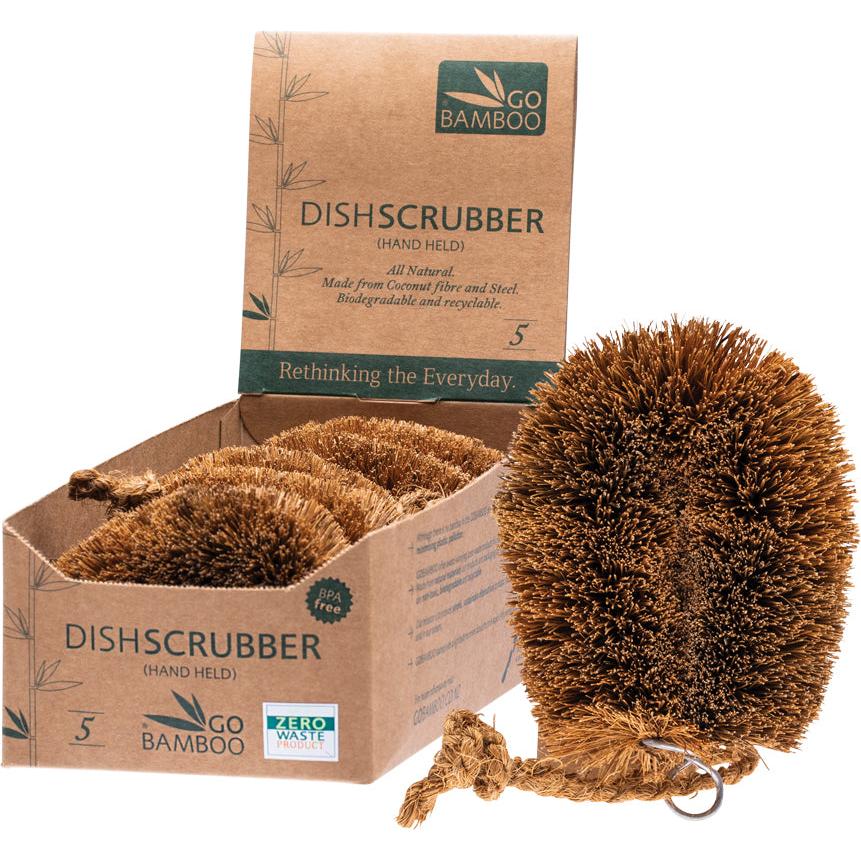 Go Bamboo Dish Scrubber