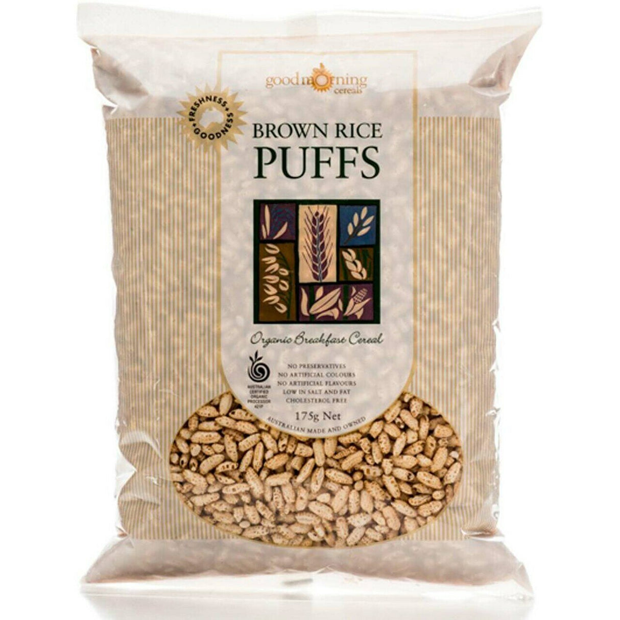 Good Morning Cereals Brown Rice Puffs 175g