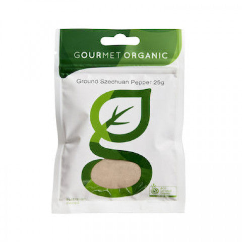 Gourmet Organic Ground Szechuan Pepper 25g