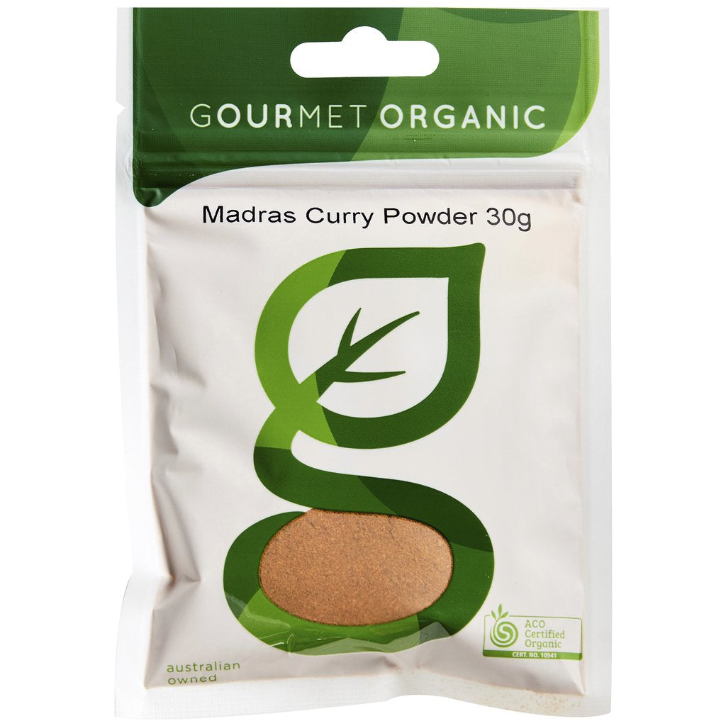 Gourmet Organic Herbs Madras Curry Powder 30g