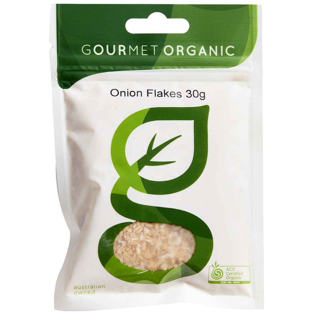 Gourmet Organic Onion Flakes 30g