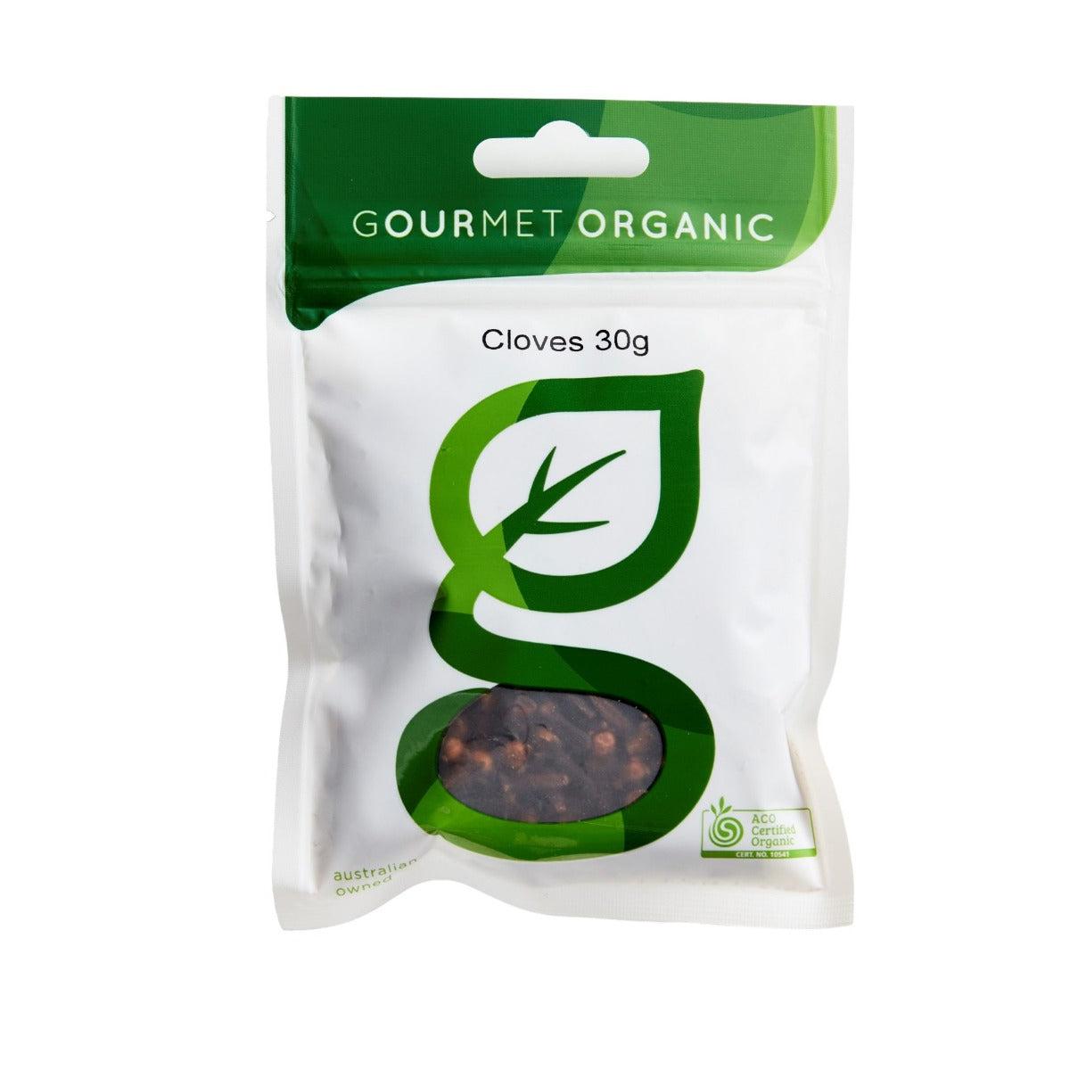 Gourmet Organic Whole Cloves 30g