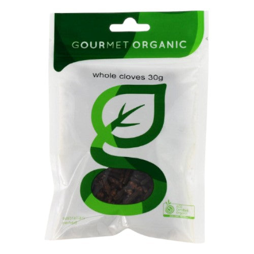Gourmet Organic Whole Cloves 30g