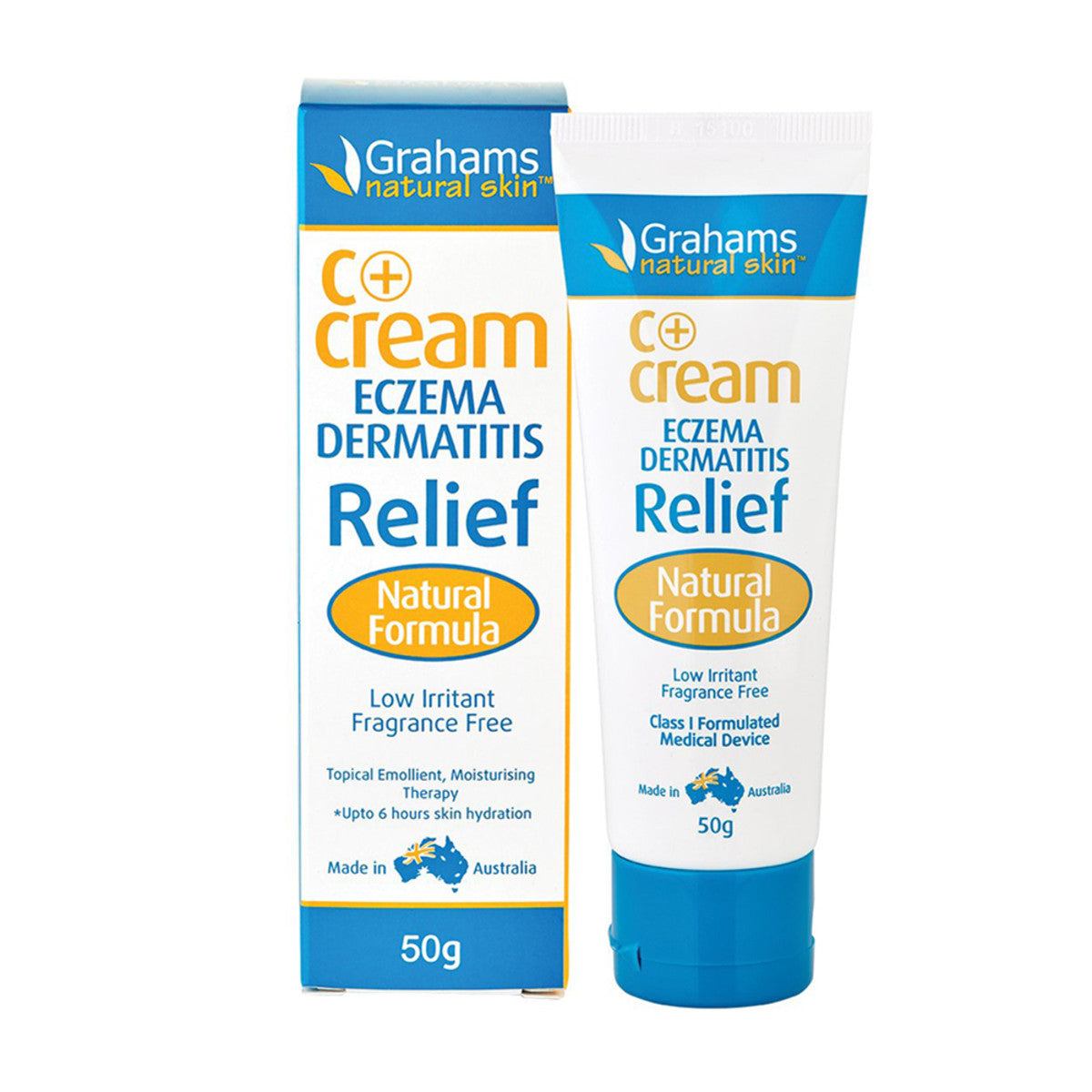 Grahams C+ Cream (Eczema & Dermatitis Relief) 50g