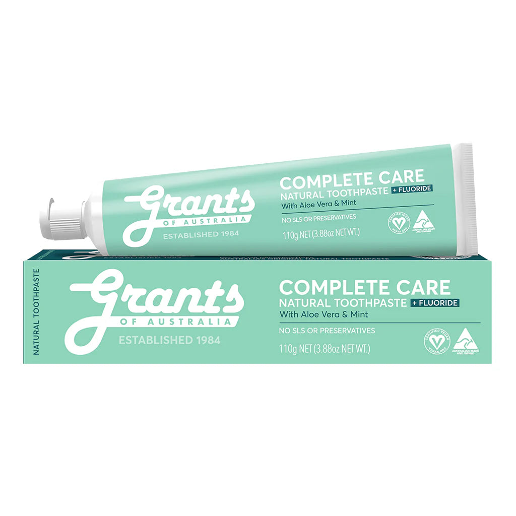Grants Complete Care with Fluoride Natural Toothpaste 110g