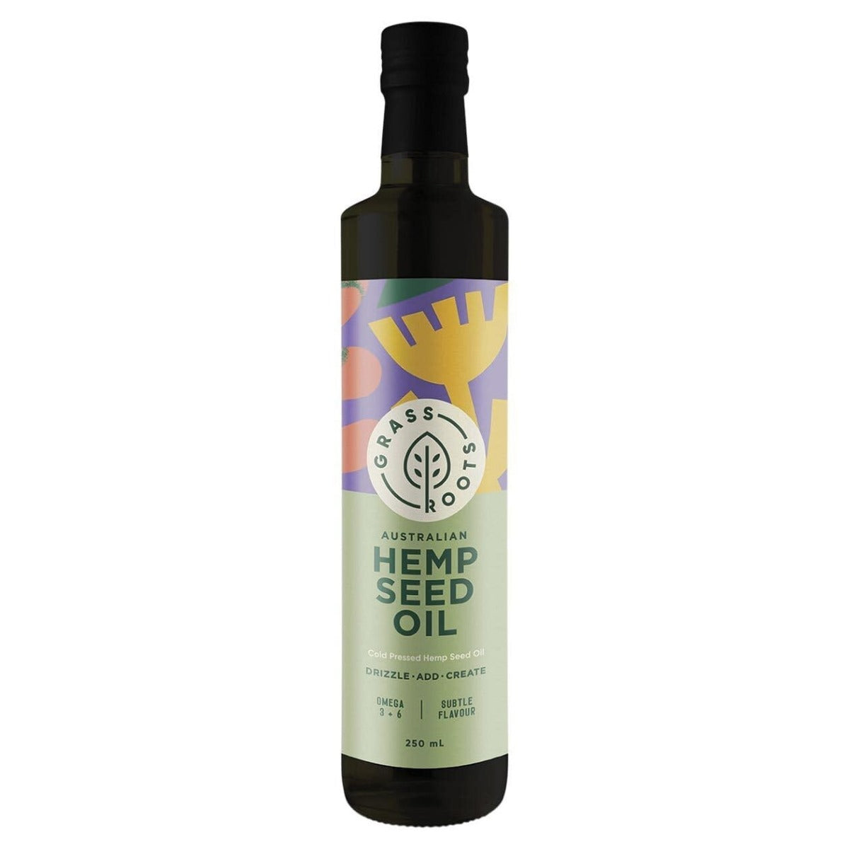 Grass Roots AU Hemp Seed Oil 250ml