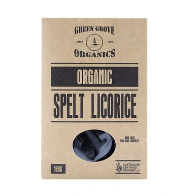 Green Grove Organics Spelt Licorice180g