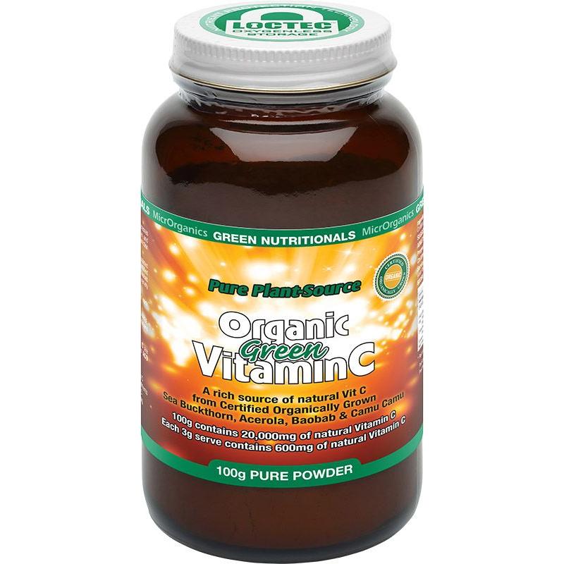 Green Nutritionals Green Vitamin C Powder (600mg) 100g