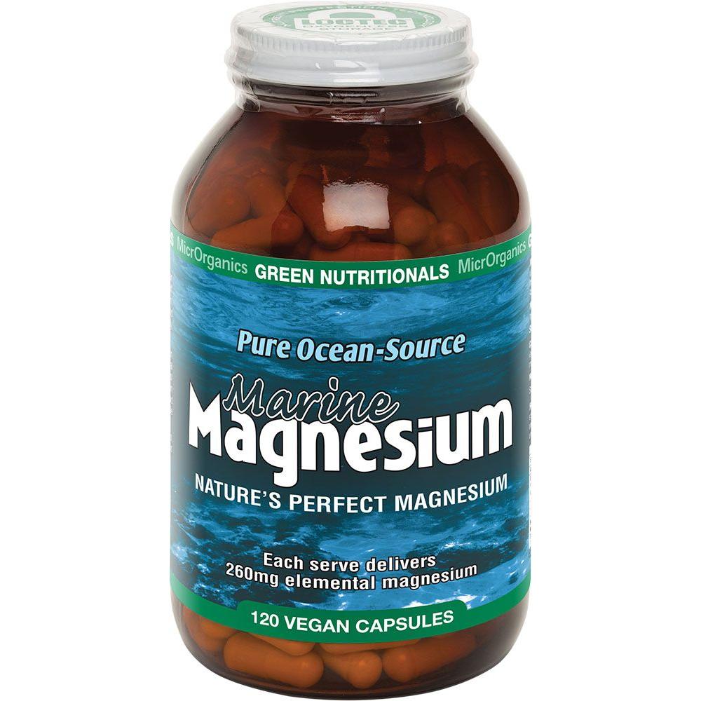 Green Nutritionals Marine Magnesium Capsules (260mg) 120