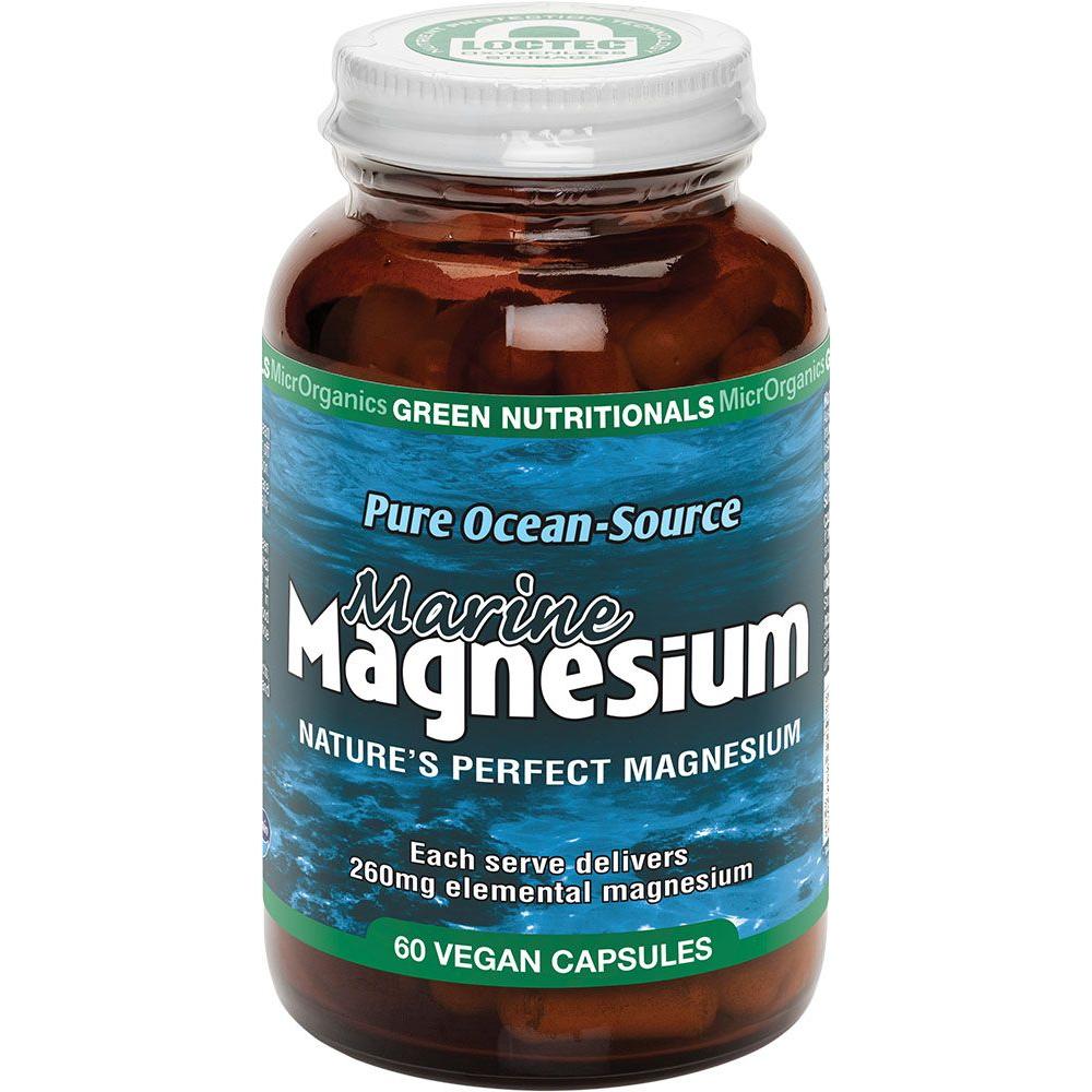 Green Nutritionals Marine Magnesium Capsules (260mg) 60