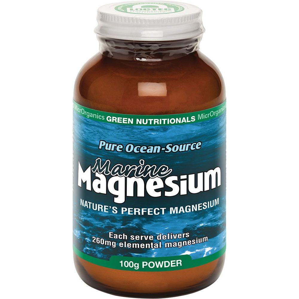 Green Nutritionals Marine Magnesium Powder (260mg) 100g