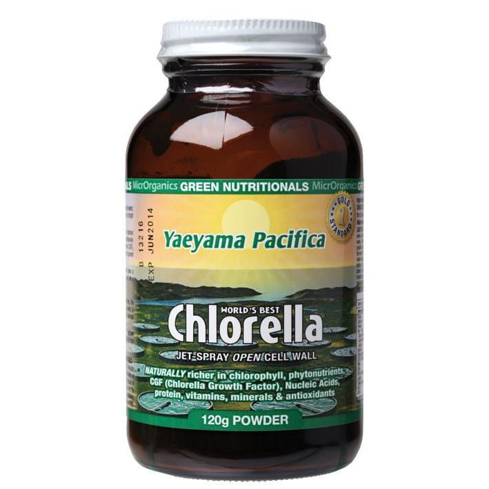 Green Nutritionals Pacifica Chlorella Powder 120g